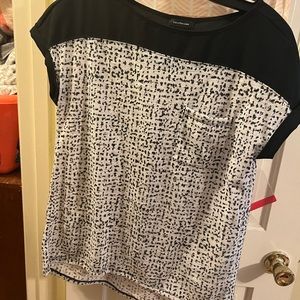 Calvin Klein black business top